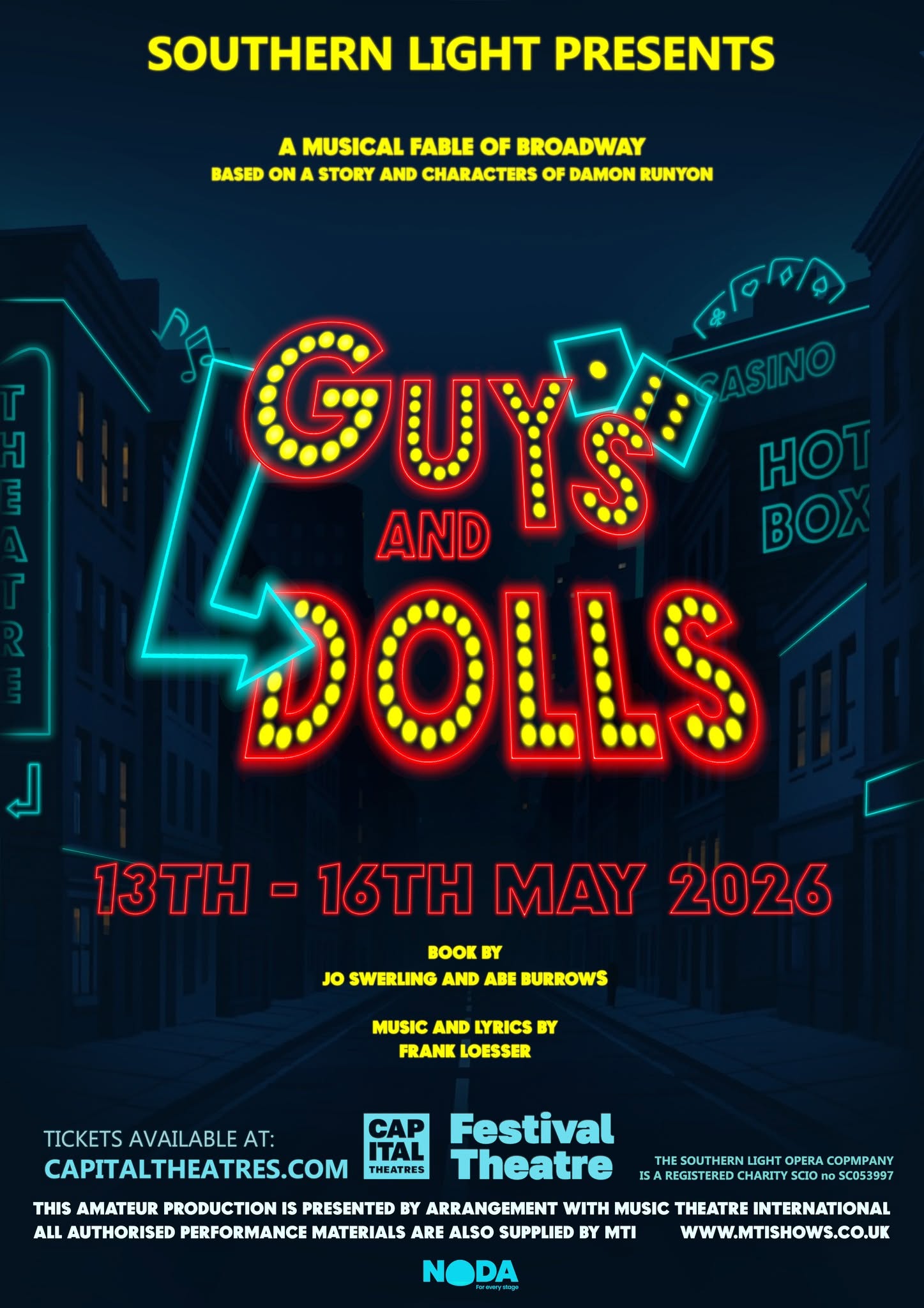 Guys and Dolls poster